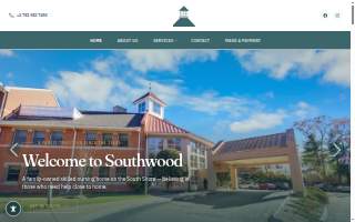 Southwood At Norwell Nursing website