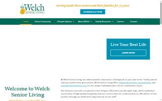 Welch Senior Living of Norwell website