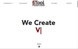 5 Tool Productions website