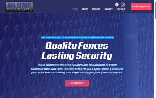 All State Fence Company of Norwood website