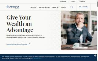 Allworth Financial of Campbell website