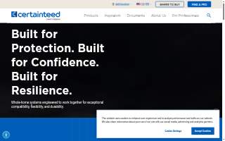 CertainTeed of Norwood website