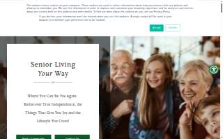 LCB Senior Living website