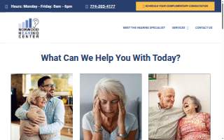 Norwood Hearing Center website