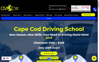 CMSC Driving School website