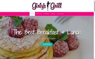 Girly's Grill website