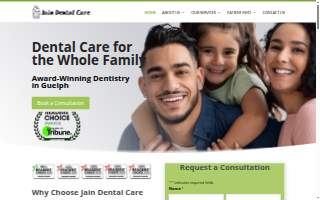 Jain Dental Care- Dentist in Palmer/ Monson. website