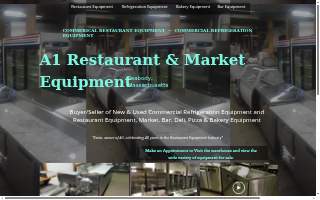 A1 Restaurant & Market Equipment website