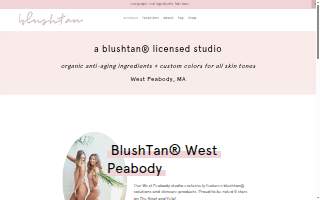 Blushtan West Peabody website