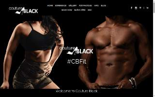 Couture Black website