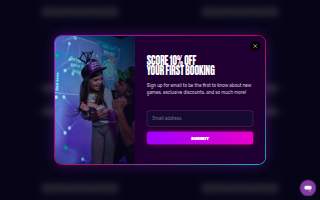 Immersive Gamebox - Northshore Mall, Massachusetts website