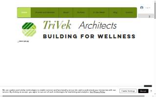 Trivek Architects website