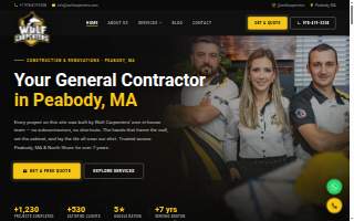 Wolf Carpenters Services CORP website
