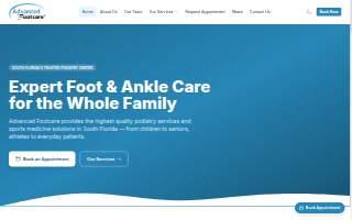 Advanced Foot Care Inc website