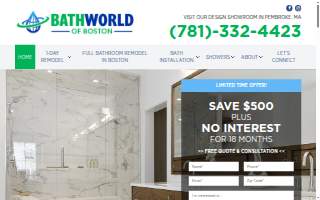 Bath World of Boston website