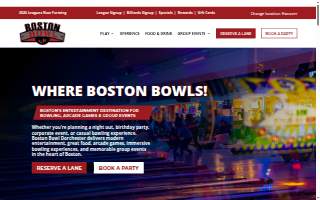 Boston Bowl - Hanover website