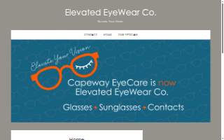 Capeway EyeCare website