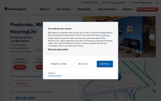 HearingLife of Pembroke MA website