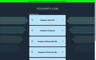 Itzaparty of Pembroke website