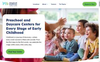Magical Beginnings Learning Centers Pembroke website