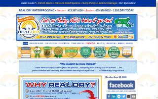Real Dry Waterproofing of Pembroke website