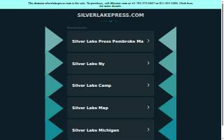 Silver Lake Press website