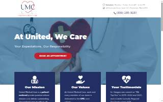 United Medical Care website