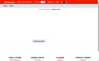 Visionworks Pembroke Point Plaza website