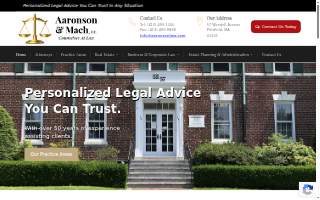 Aaronson & Mach, P.C. website