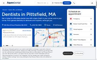 Aspen Dental - Pittsfield website