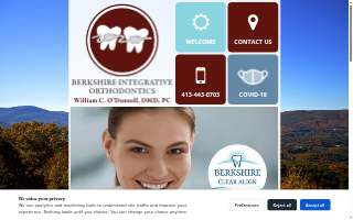 Berkshire Integrative Orthodontics website