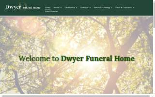 Dwyer Funeral Home website