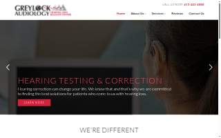 Greylock Audiology, LLC of Pittsfield website