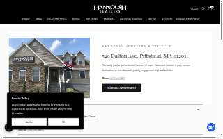 Hannoush Jewelers website