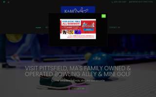 K&M Bowling & Family Fun Center website