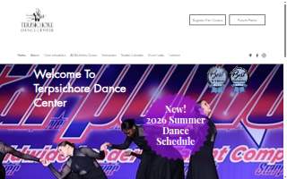 Terpsichore Dance Center website