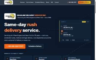 Deadline Delivery Service, Inc. website