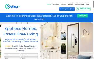 Dusting Pro Cleaning website