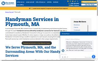 Handyman Connection of South Shore website