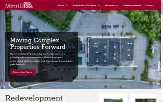 Merrill Engineers and Land Surveyors | Marine Division website