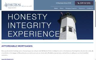 Nautical Home Lending LLC MB 1975 of Plymouth website