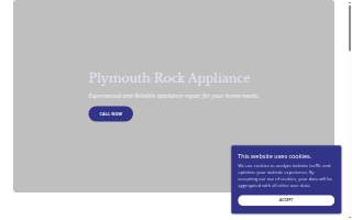 Plymouth Rock Appliance website