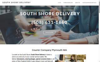 South Shore Delivery website