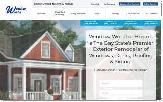 Window World of Boston website