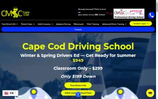 CMSC Driving School East website