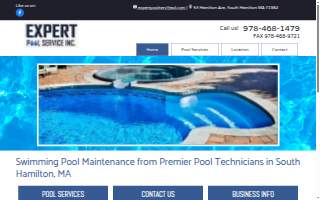 Expert Pool Service Inc. website