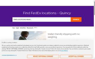 FedEx website