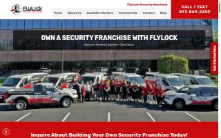 FlyLock website