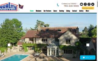 Quality Window & Door Inc of Abington website