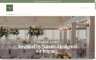 Viana Floral website